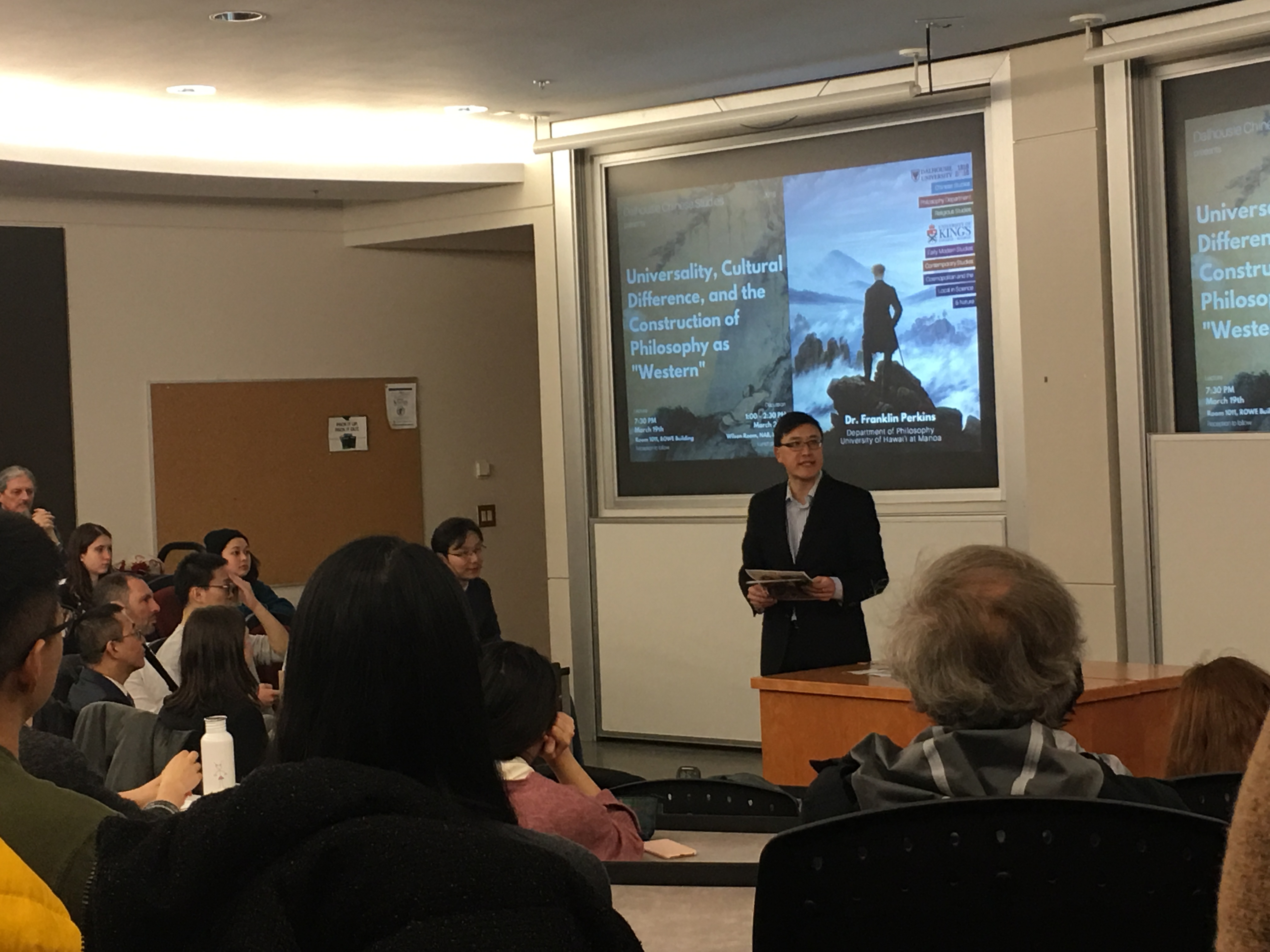 Philosophy Lecture 2018 Chinese Studies Dalhousie University